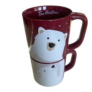 Tim Hortons Polar Bear Mug Christmas holiday winter seasonal cozy warm festive